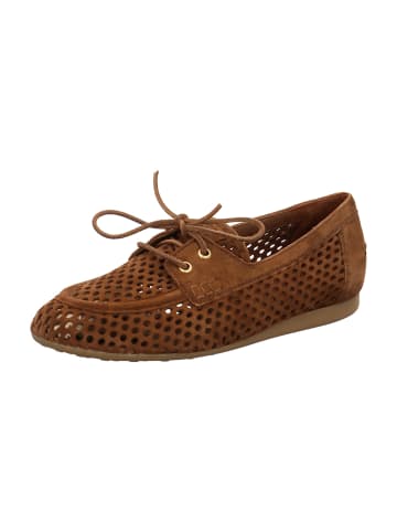 Paul Green Mokassins Schnürschuhe in Braun