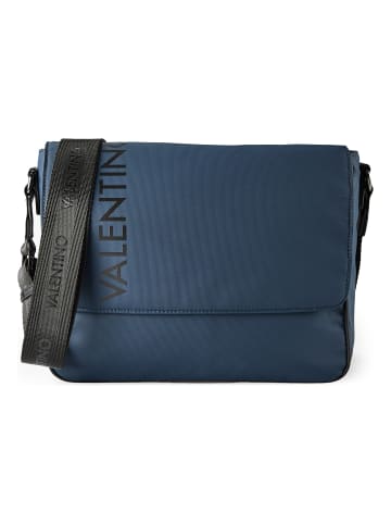 Valentino Dragonhawk Umhängetasche 31 cm in blu-nero