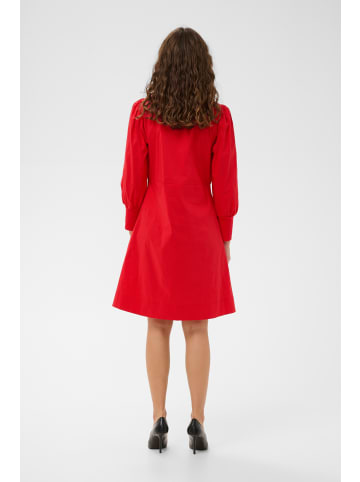 CULTURE Kleid CUkiea Casual fit in Fiery Red
