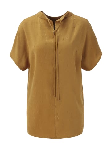 Aniston SELECTED Schlupfbluse in cognac