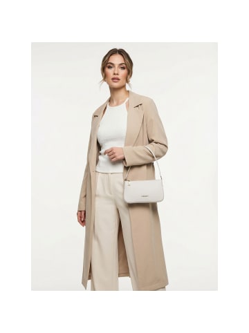 Lazarotti Bologna Leather Pochette Schultertasche Leder 22 cm in cream