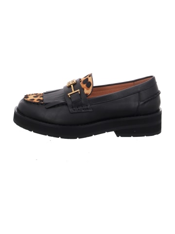 Bibi Lou Plateau Slipper in Schwarz