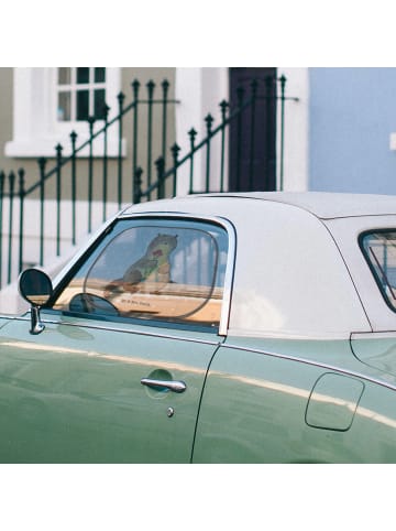 Mr. & Mrs. Panda sonnenschutz Otter Blumenstrauß ohne Spruch in Grau Pastell