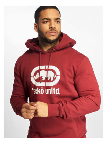 Ecko Kapuzenpullover in bordeaux