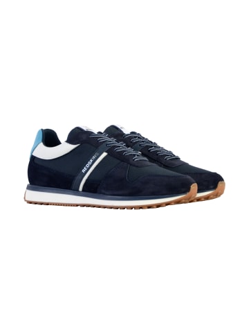 Redskins Low Sneaker aus Leder Island Blau