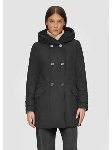 s.Oliver Outdoor-Mantel in 9999_schwarz