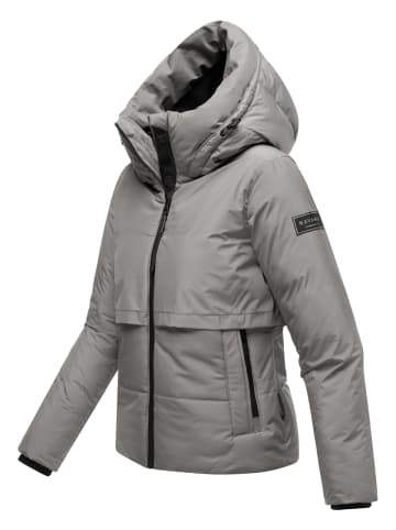 Navahoo Steppjacke Liebesküken XIV in Grey