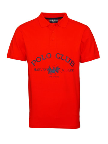 HARVEY MILLER POLO CLUB Poloshirt in rot