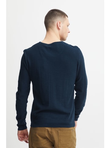BLEND Strickpullover BHPullover - 20715134  Rundhalspullover mit toller Passform in Blau