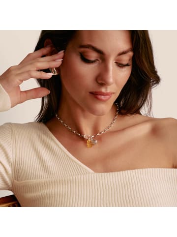 Thomas Sabo Charm-Anhänger Rosenblüte Connect in silber