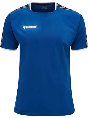 Hummel Hummel T-Shirt S/S Hmlauthentic Multisport Herren Atmungsaktiv in TRUE BLUE