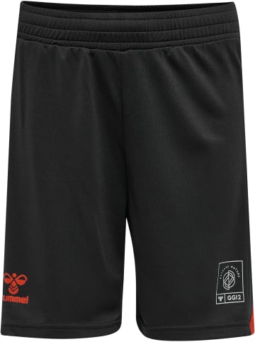 Hummel Hummel Kurze Hose Hmlgg12 Multisport Kinder Schnelltrocknend in BLACK/CHERRY TOMATO