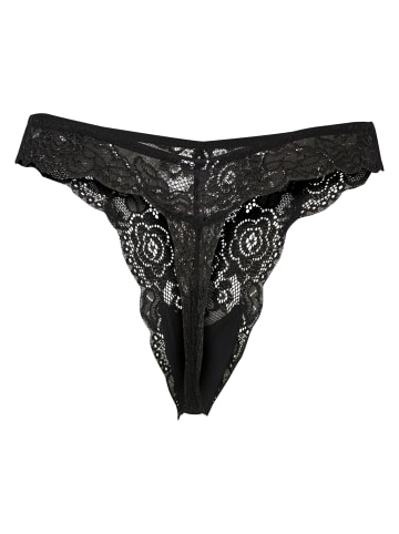 Urban Classics Thong in black+black