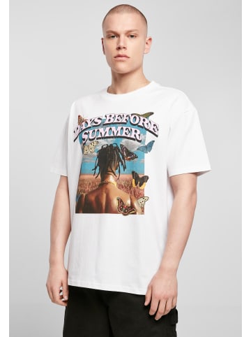 Mister Tee Mister Tee Herren Days Before Summer Oversize Tee in white