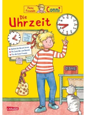 Carlsen Buch - Conni Gelbe Reihe (Beschäftigungsbuch): Die Uhrzeit | Der Klassiker