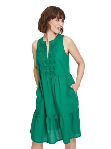 Vera Mont Sommerkleid mit Stufen in Agave