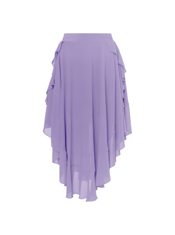 faina Damen Midirock in Flieder