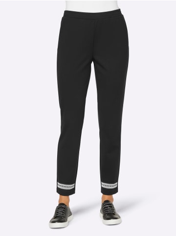 Heine Jerseyhose in schwarz