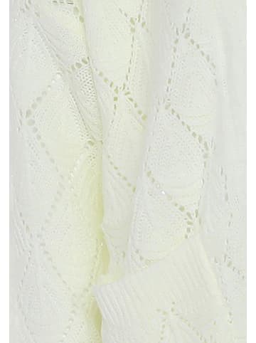 faina Women Cardigan in Wollweiss