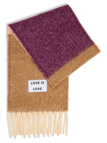 Verb to do Schal in beige lila - 0001