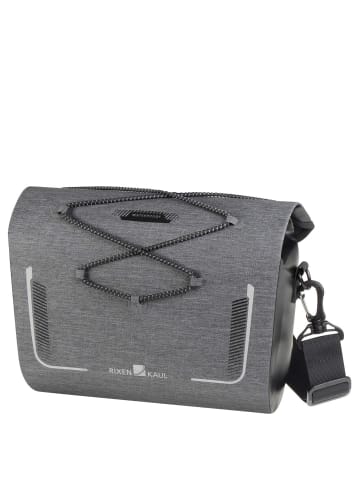 KLICKfix Baggy Waterproof - Lenkertasche 29.5 cm (grau) in grau