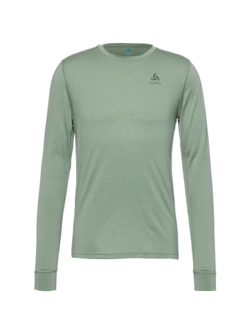 Odlo Funktionsshirt Merino 200 in matte green