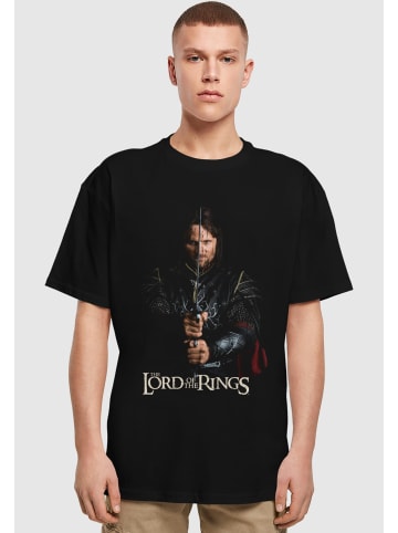 Merchcode Merchcode Lord of the Rings - Aragorn Heavy Oversize Tee in black