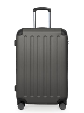 Hauptstadtkoffer Spree - Mittelgroßer Hartschalenkoffer Trolley TSA, 65cm, 4 Rollen, 74 L in Graphit