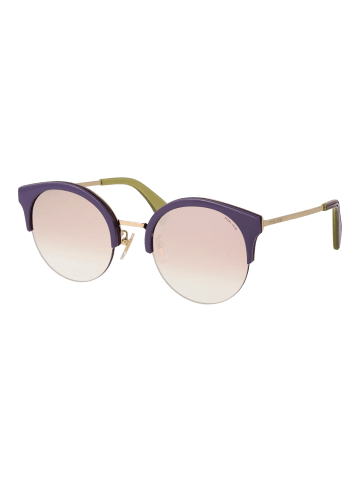 Police Damen Sonnenbrillen Browline Lila