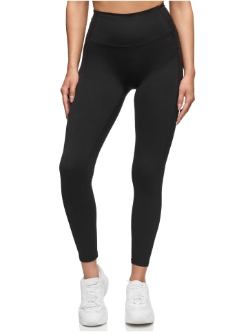 Tazzio Leggings "F301" - mit praktischer Seitentasche - in Schwarz
