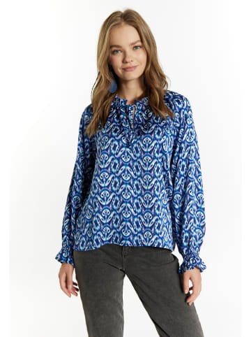 IZIA Bluse in Blau Mehrfarbig