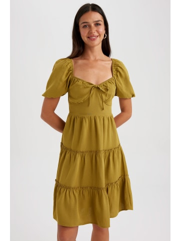 DeFacto Sommerkleid BABYDOLL in Khaki