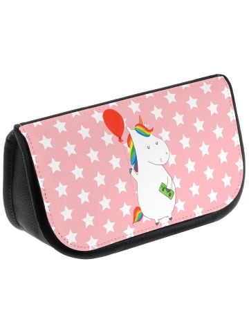 Mr. & Mrs. Panda Waschbeutel Einhorn Luftballon ohne Spruch in Rot Pastell