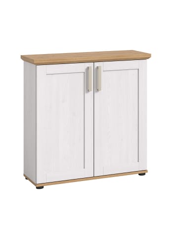 ebuy24 Sideboard Verona Weiß 84 x 37 cm