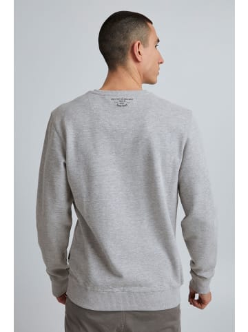 BLEND Rundhalspullover BHSweatshirt in Mittelgrau