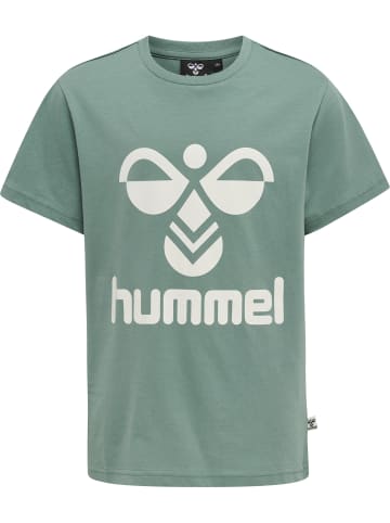 Hummel Hummel T-Shirt Hmltres Jungen Atmungsaktiv in MINERAL BLUE