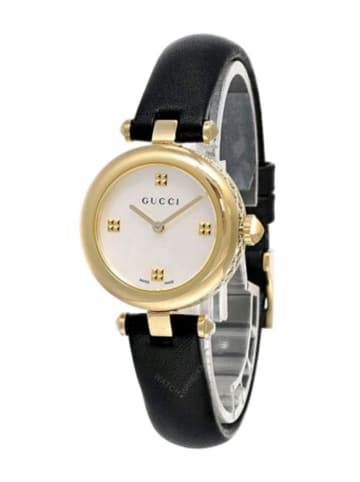 Gucci Damenuhr mit Lederarmband, G-Timeless Lady YA141505