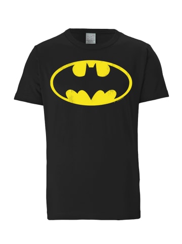 Logoshirt T-Shirt Batman - Logo in schwarz