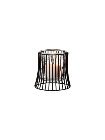 Ritzenhoff & Breker Windlicht Nero 12,5 cm schwarz-transparent in schwarz-transparent