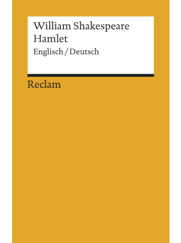 Reclam Verlag Hamlet | Englisch/Deutsch