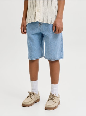 JACK & JONES Junior 2er-Pack Jeans-Shorts in Light Blue Denim