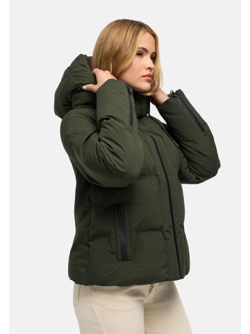 Navahoo Steppjacke Wolkentanz XIV in Dark Olive