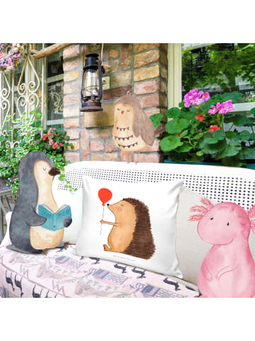 Mr. & Mrs. Panda Couchkissen Igel Luftballon ohne Spruch in Weiß