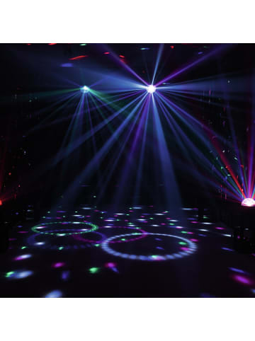 SATISFIRE Partylichteffekt drehend DANCE - raumfüllend