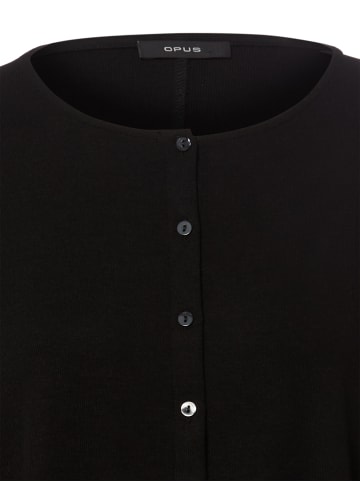 OPUS Langarmshirt Sigefi in schwarz