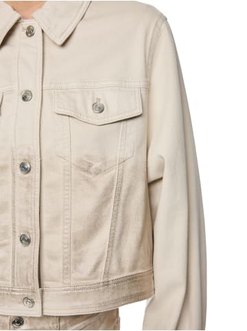 MARC CAIN SPORTS  Denimjacke mit Gold-Finish in Champagne Gold