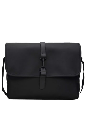 RAINS Messenger Bag - Umhängetasche 16" 38 cm (black) in schwarz