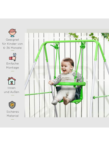 Outsunny Kinderschaukel 122L x 146B x 122H cm