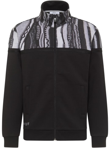 Carlo Colucci Sweatjacke Di Tonno in Schwarz