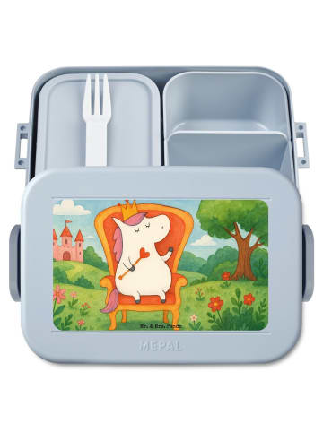 Mr. & Mrs. Panda MEPAL Bentobox Einhorn Prinzessin Design ohne S... in Blau Pastell